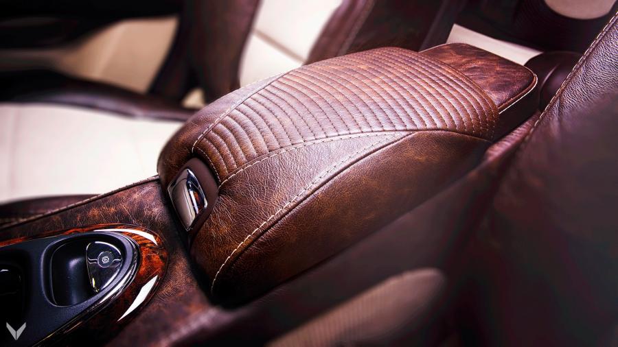 Детали интерьера Jaguar XJ Single Malt by Vilner 2016 года  (фото 10 из 11)